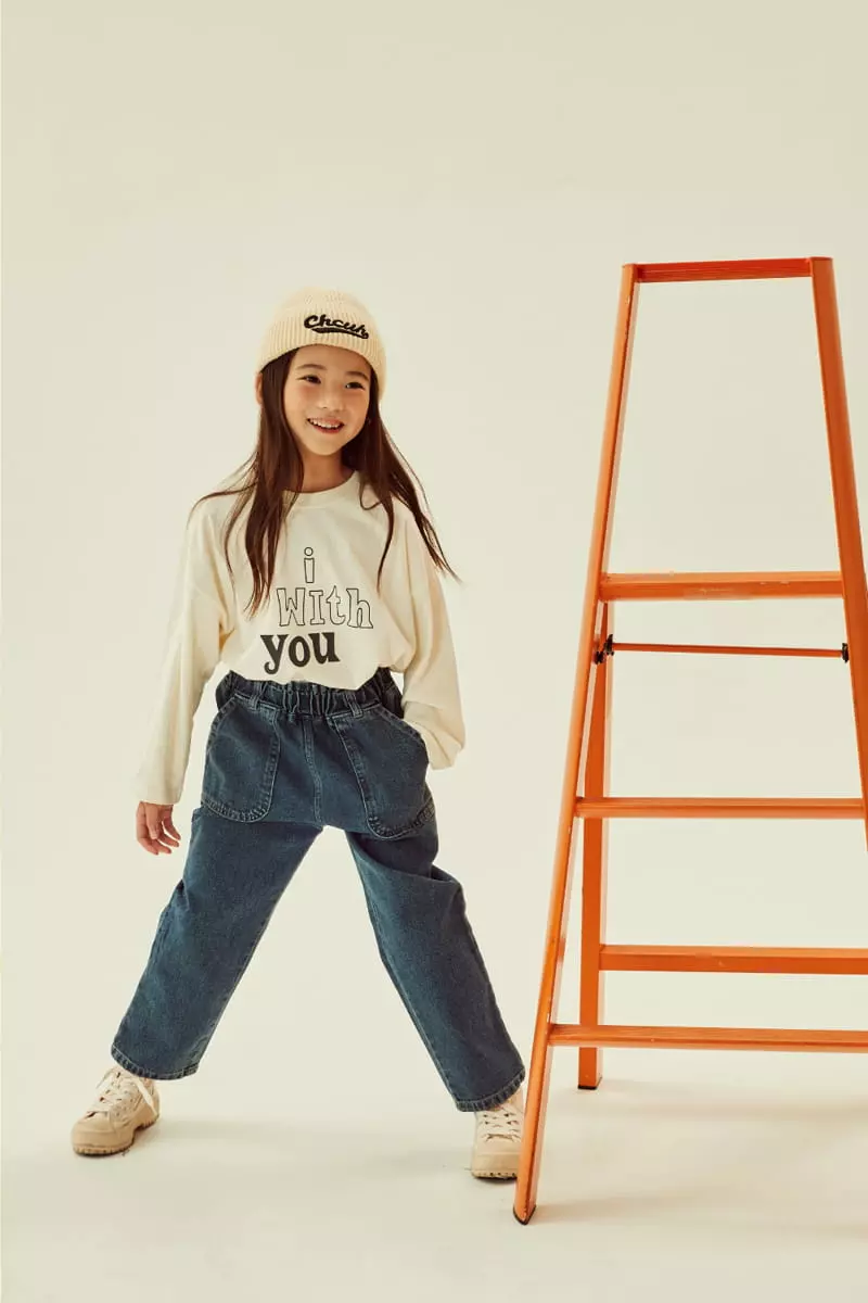 Kokoyarn - Korean Children Fashion - #Kfashion4kids - Denim High Waist - 9