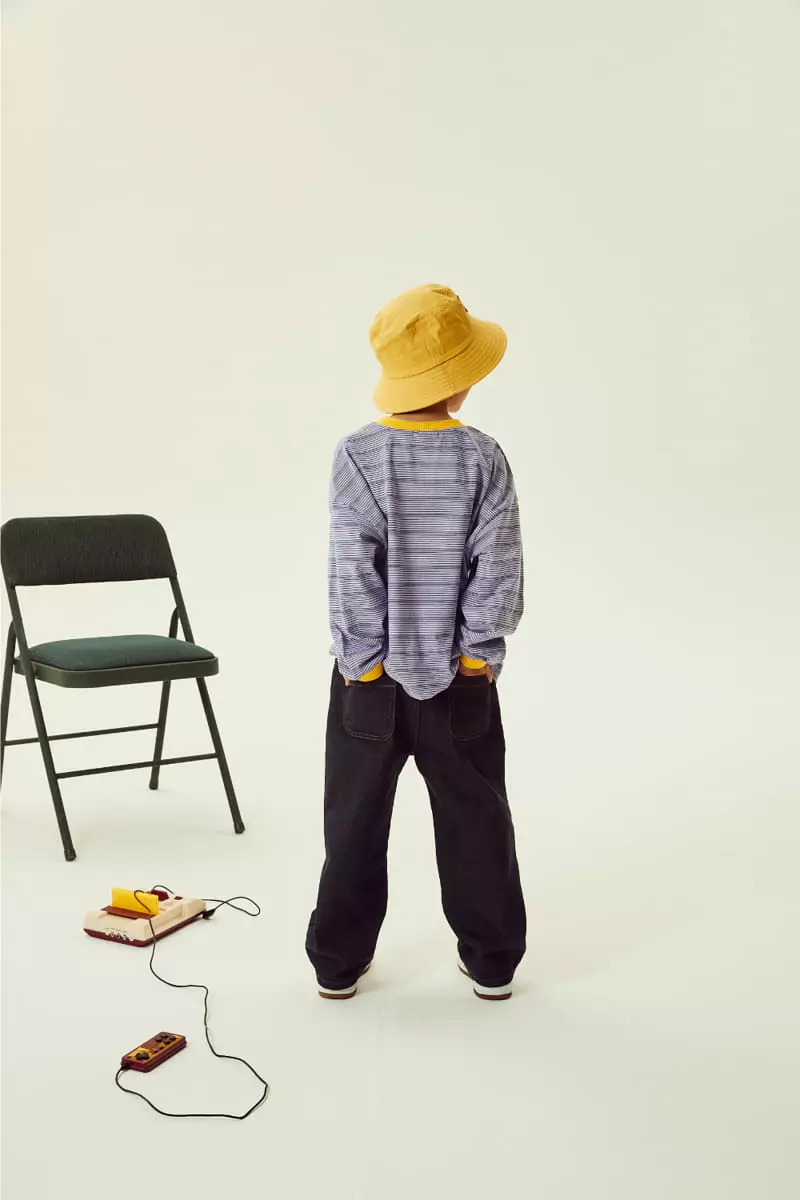Kokoyarn - Korean Children Fashion - #Kfashion4kids - Bul Black Straight Jeans - 6