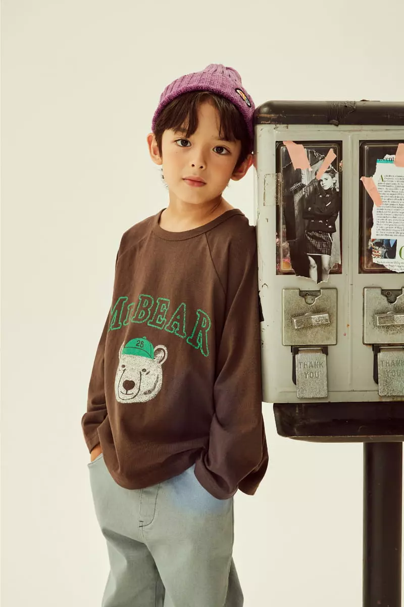 Kokoyarn - Korean Children Fashion - #stylishchildhood - Bear Single Tee - 4