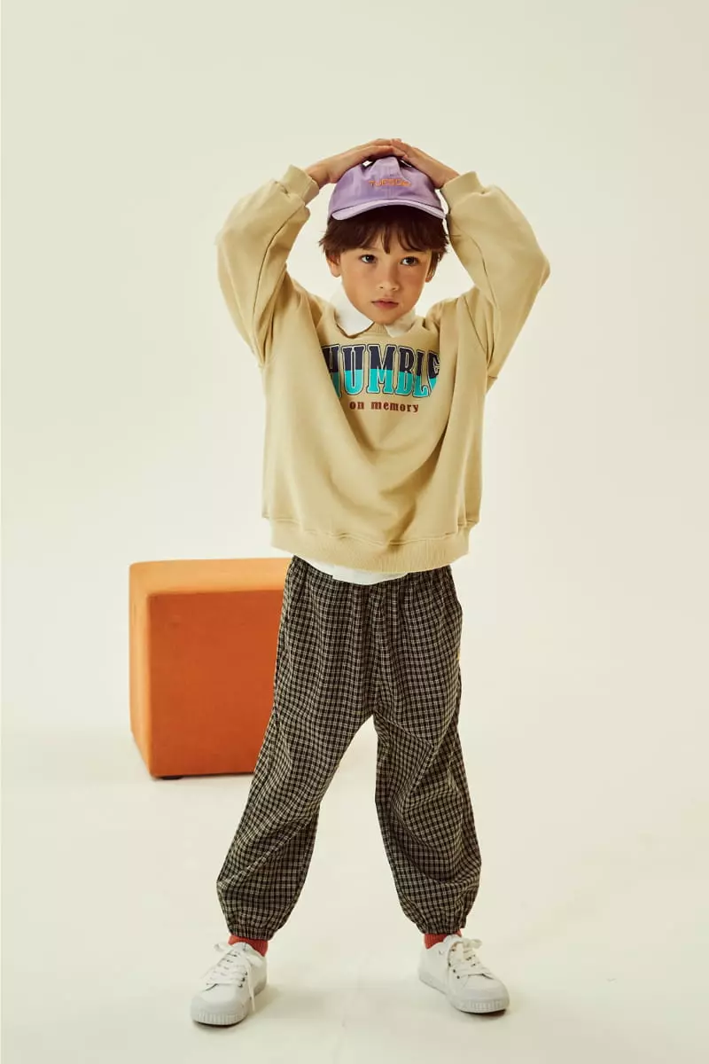 Kokoyarn - Korean Children Fashion - #childofig - Check Jogger Pants - 5