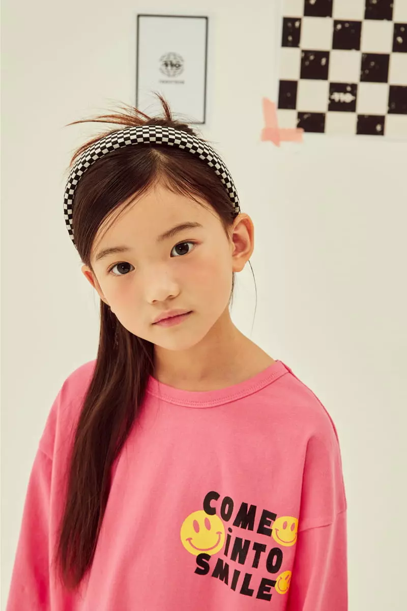 Kokoyarn - Korean Children Fashion - #childrensboutique - Smile Long Tee - 6