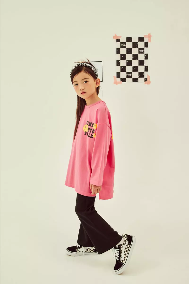 Kokoyarn - Korean Children Fashion - #designkidswear - Smile Long Tee - 7