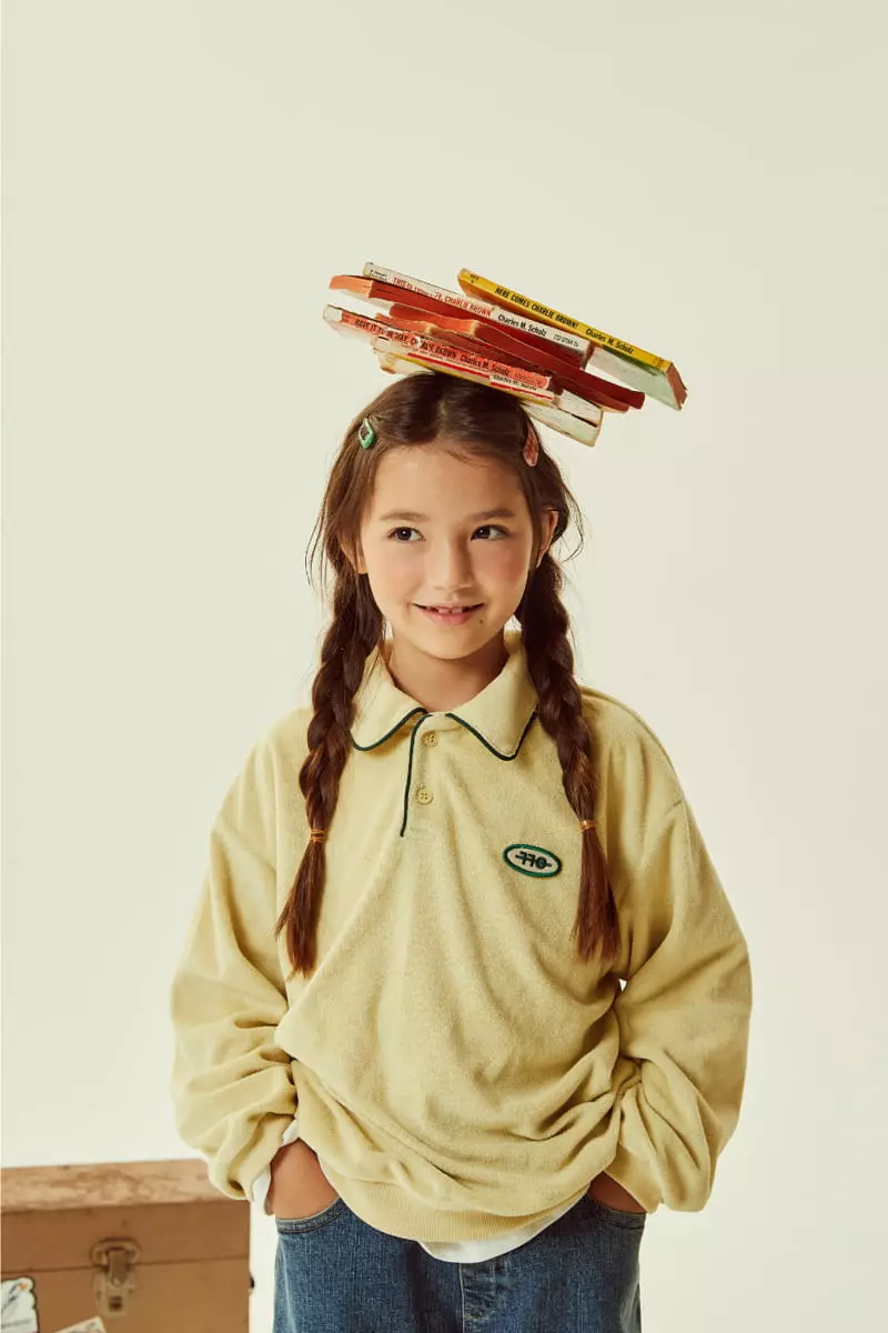 Kokoyarn - Korean Children Fashion - #discoveringself - Terry Collar Sweatshirt - 12