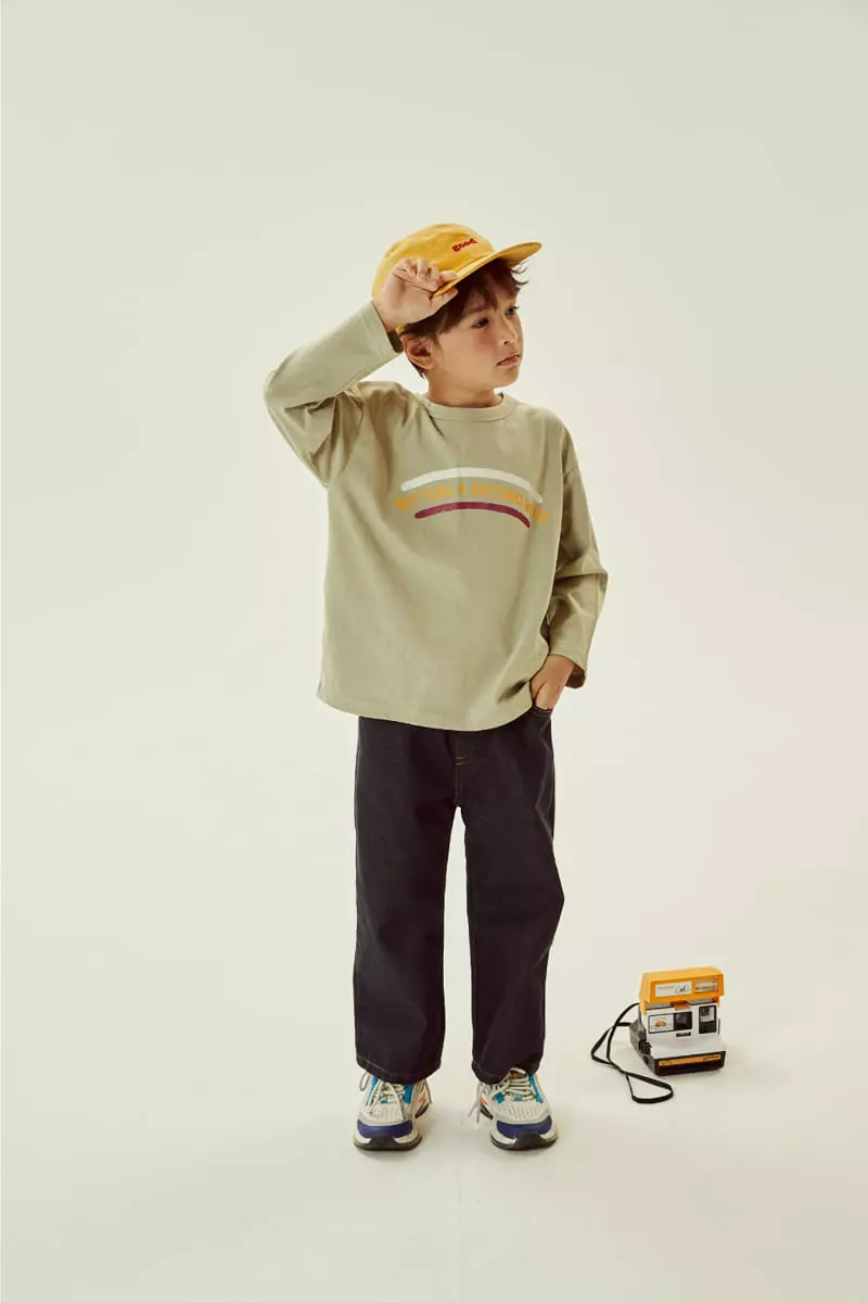 Kokoyarn - Korean Children Fashion - #discoveringself - Line Paint Single Tee - 6