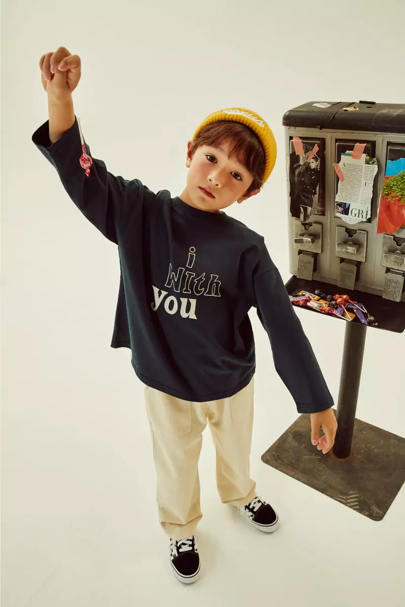 Kokoyarn - Korean Children Fashion - #discoveringself - With U Long Tee - 5