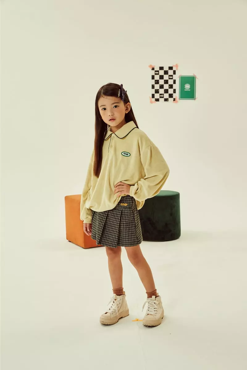 Kokoyarn - Korean Children Fashion - #discoveringself - Check Wrinkle Skirt - 7