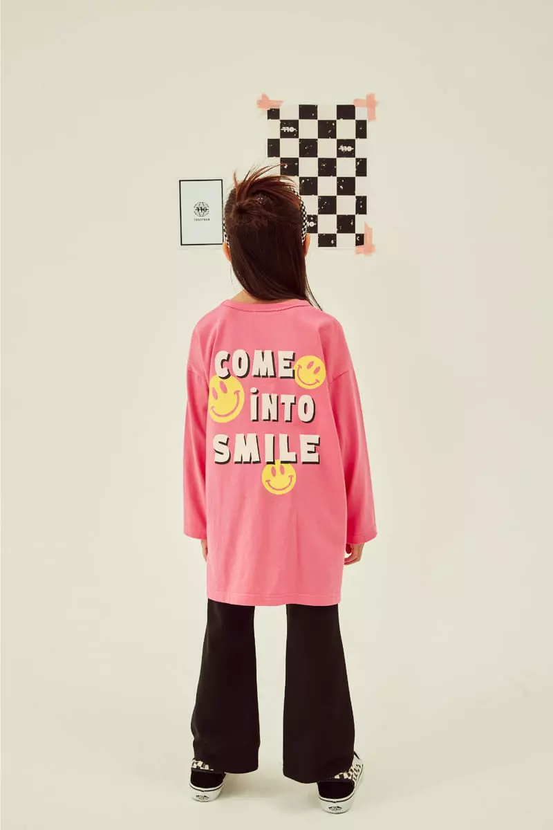 Kokoyarn - Korean Children Fashion - #fashionkids - Smile Long Tee - 9