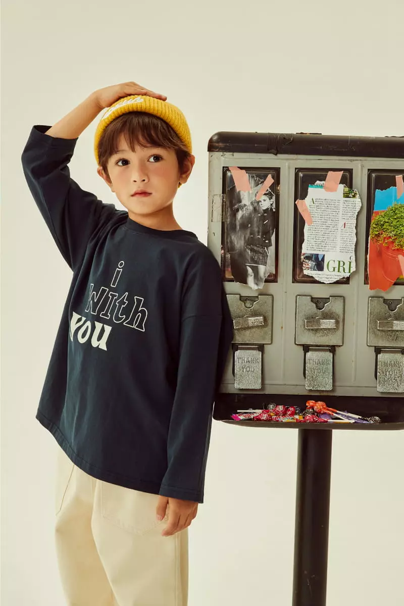 Kokoyarn - Korean Children Fashion - #fashionkids - With U Long Tee - 6
