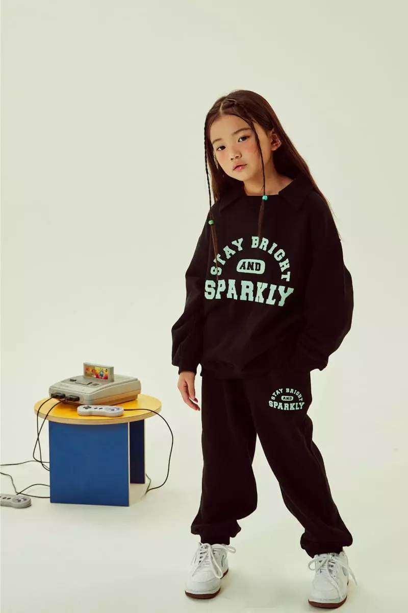 Kokoyarn - Korean Children Fashion - #fashionkids - Collar Sweatshirt - 3
