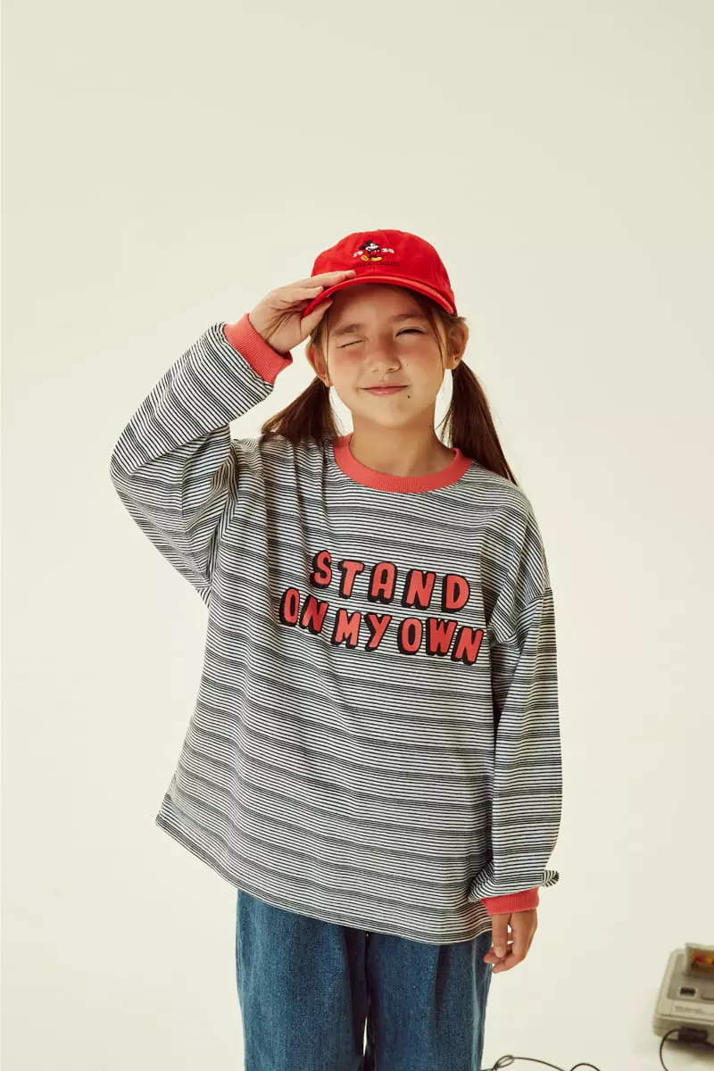 Kokoyarn - Korean Children Fashion - #fashionkids - Standard Stripes Tee - 9