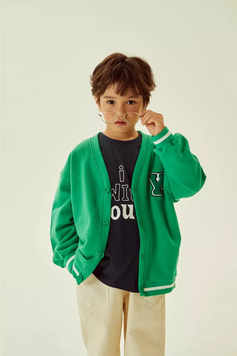 Kokoyarn - Korean Children Fashion - #kidsshorts - Bookle Embroidery Cardigan - 12