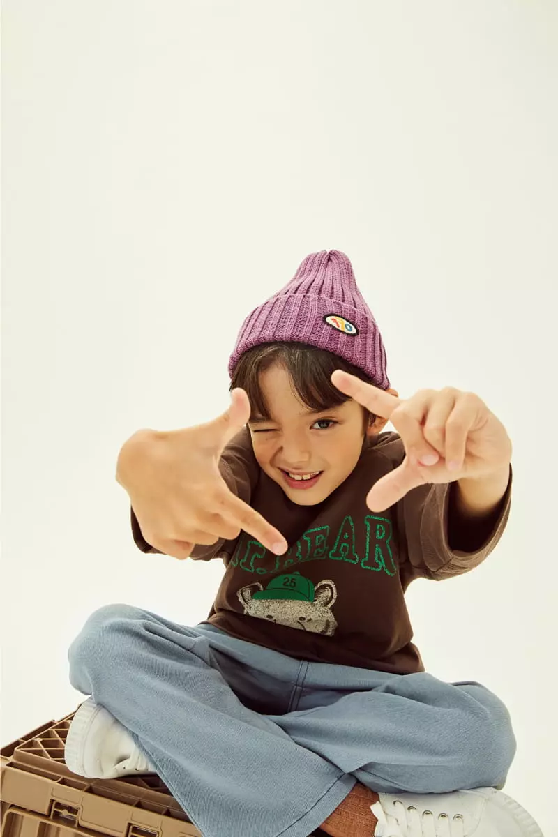 Kokoyarn - Korean Children Fashion - #kidsshorts - Bear Single Tee - 9