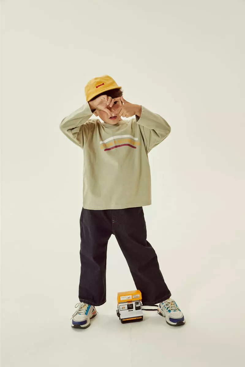Kokoyarn - Korean Children Fashion - #kidsshorts - Line Paint Single Tee - 8