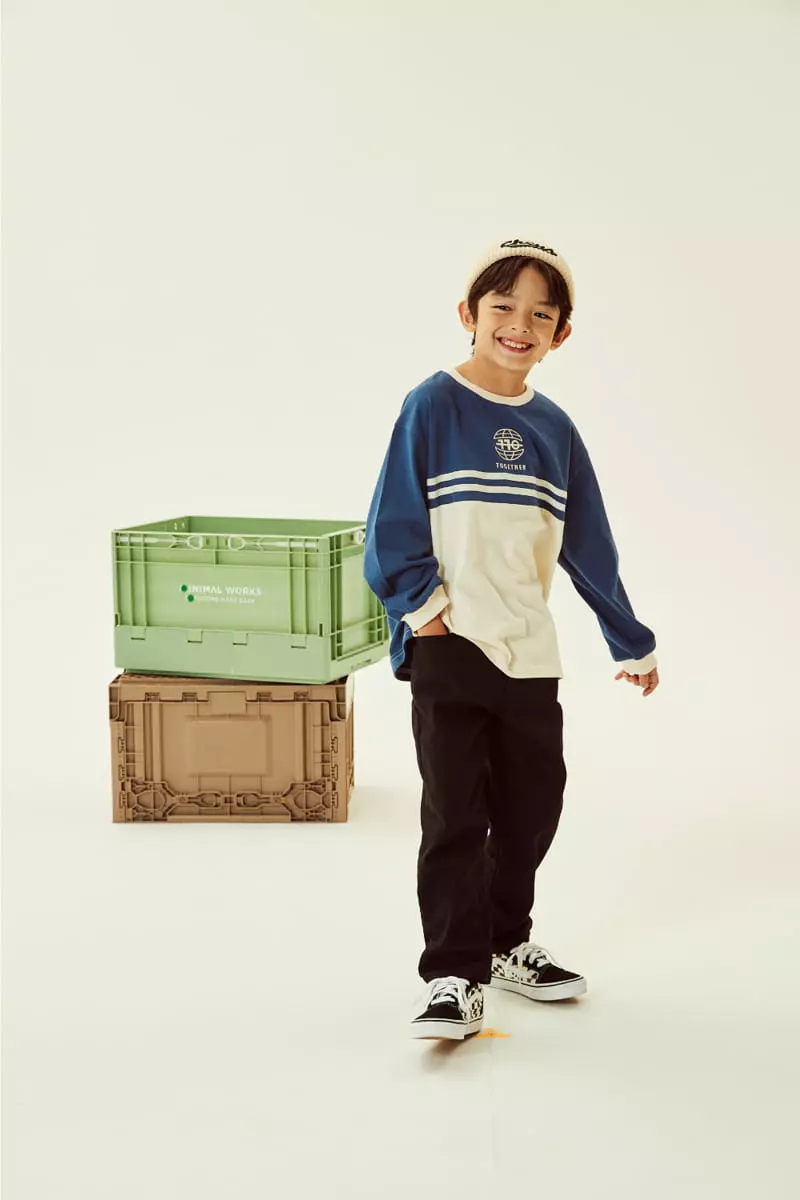 Kokoyarn - Korean Children Fashion - #kidsshorts - Logo Color Tee - 3