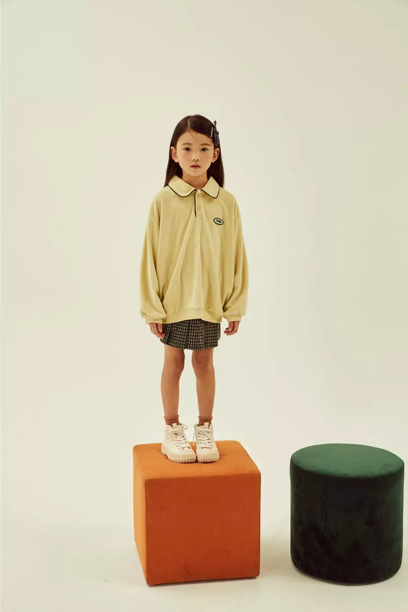 Kokoyarn - Korean Children Fashion - #kidsshorts - Check Wrinkle Skirt - 9