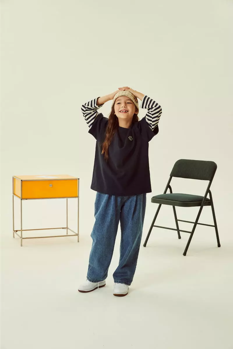 Kokoyarn - Korean Children Fashion - #kidsshorts - Sleeves Layered Tee - 11