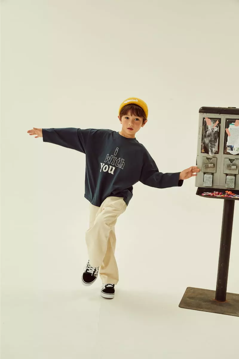 Kokoyarn - Korean Children Fashion - #kidsstore - With U Long Tee - 8