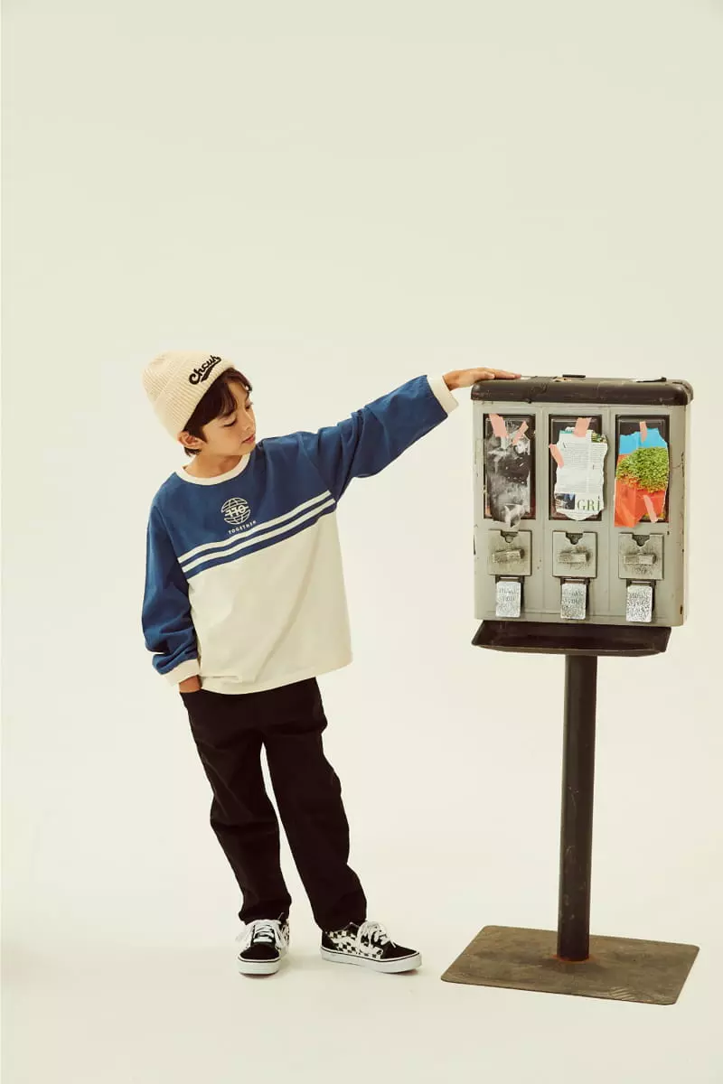 Kokoyarn - Korean Children Fashion - #kidsshorts - Logo Color Tee - 4