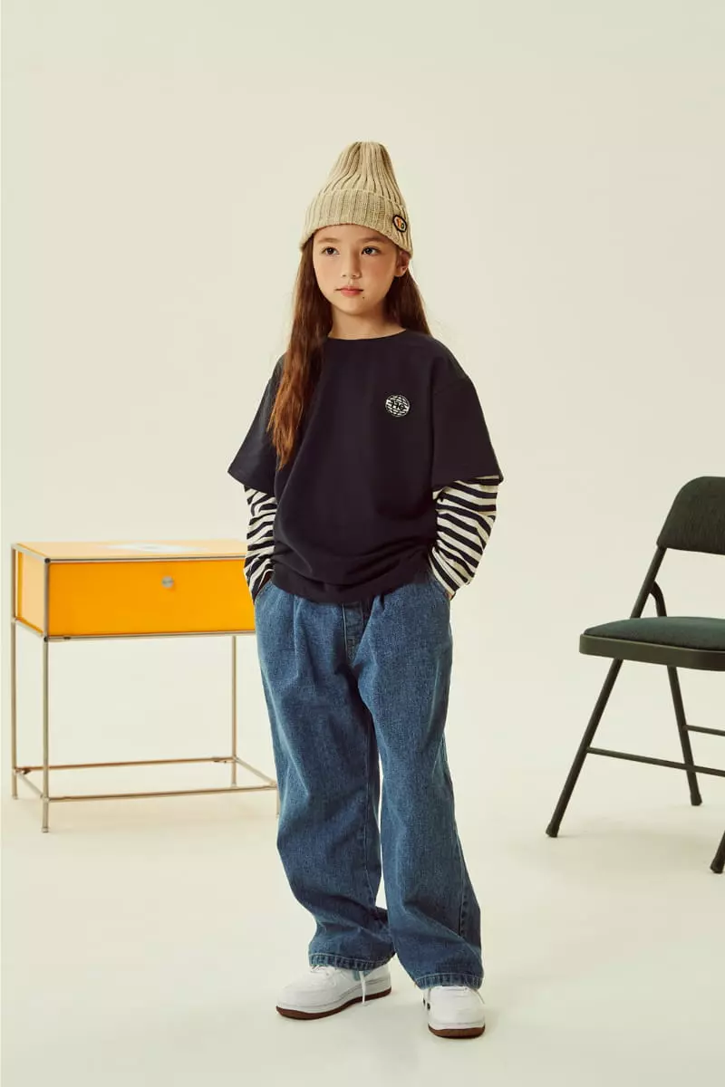 Kokoyarn - Korean Children Fashion - #kidsstore - Sleeves Layered Tee - 12