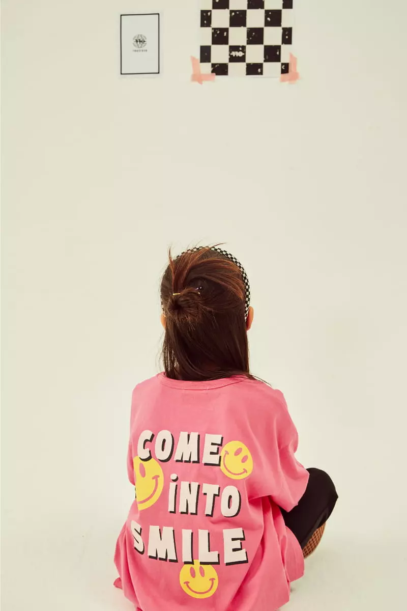 Kokoyarn - Korean Children Fashion - #kidzfashiontrend - Smile Long Tee - 12