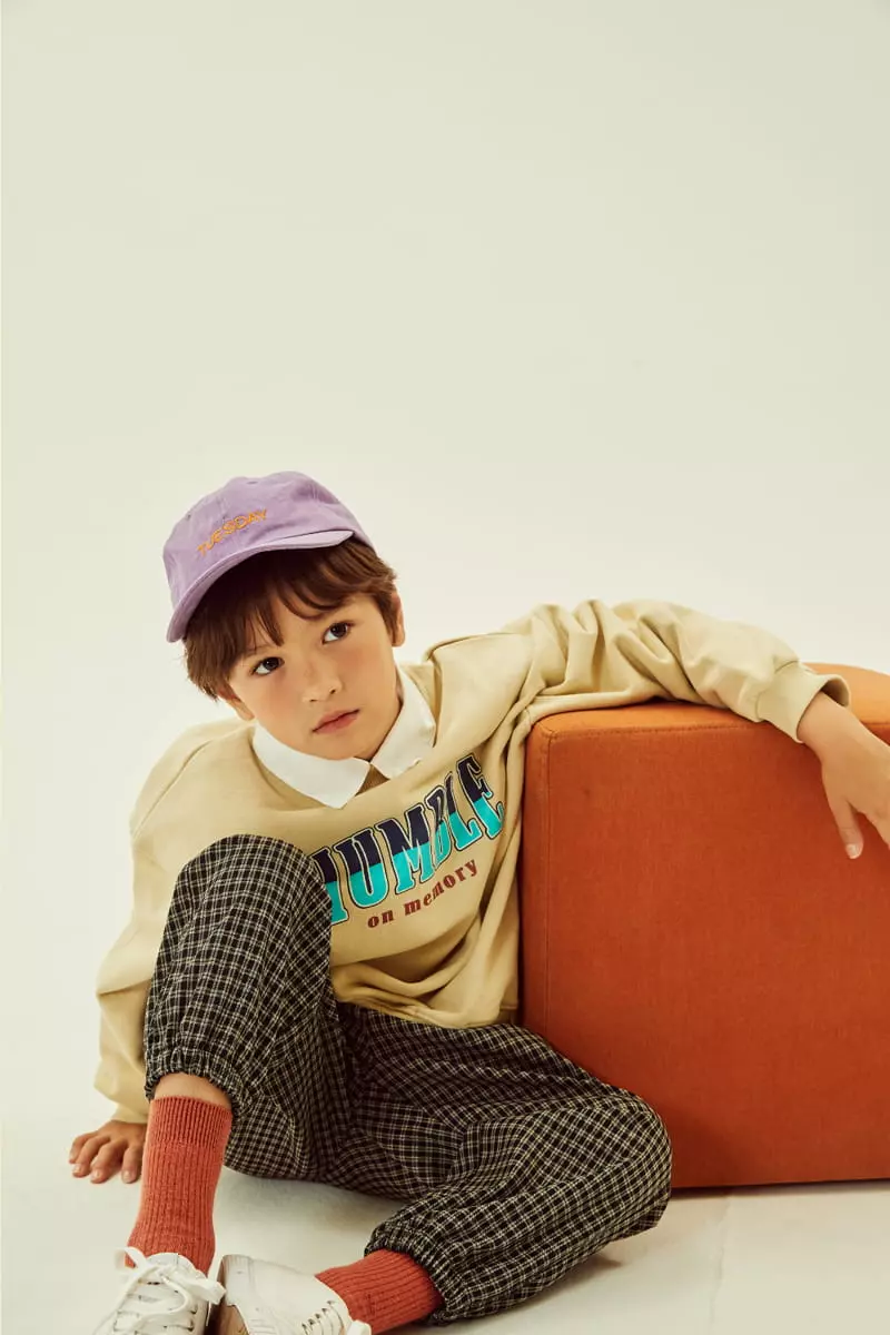 Kokoyarn - Korean Children Fashion - #kidzfashiontrend - Check Jogger Pants - 12