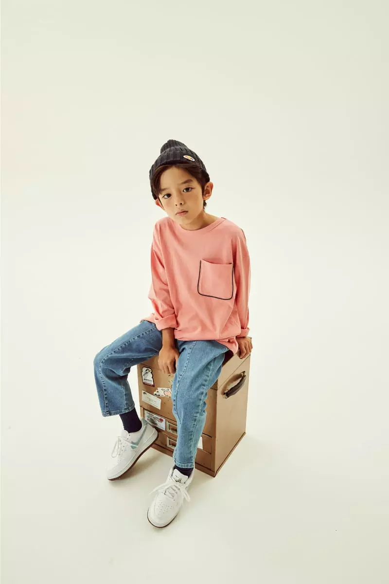 Kokoyarn - Korean Children Fashion - #kidzfashiontrend - Pocket Single Tee - 10