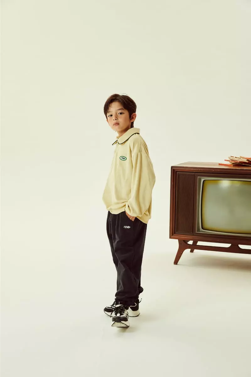 Kokoyarn - Korean Children Fashion - #littlefashionista - Terry Collar Sweatshirt - 2