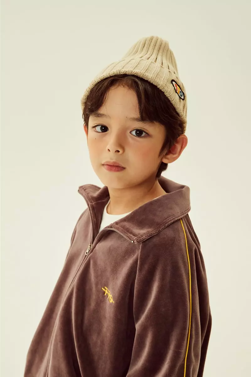 Kokoyarn - Korean Children Fashion - #littlefashionista - Veloure Set Up - 6