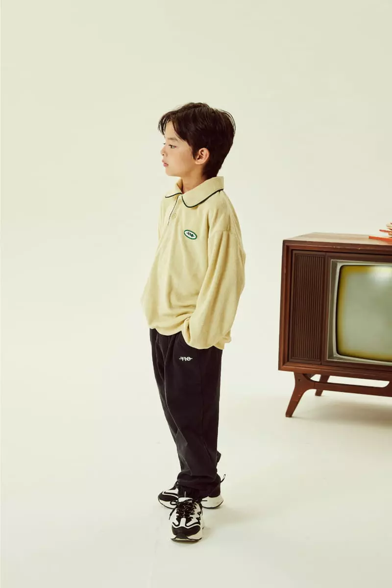Kokoyarn - Korean Children Fashion - #magicofchildhood - Terry Collar Sweatshirt - 3