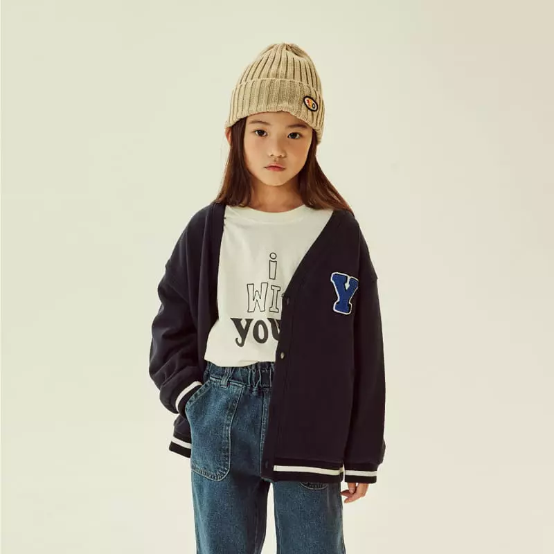 Kokoyarn - Korean Children Fashion - #magicofchildhood - Bookle Embroidery Cardigan