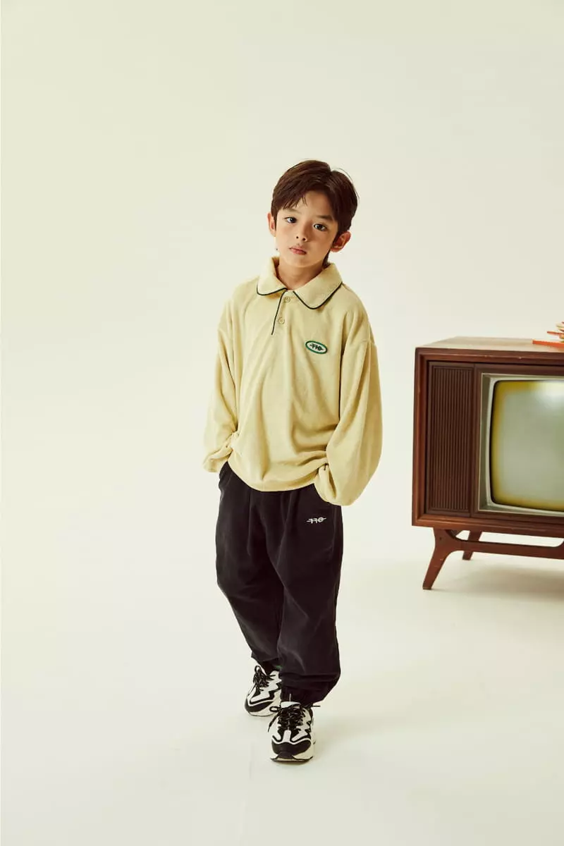 Kokoyarn - Korean Children Fashion - #magicofchildhood - Terry Collar Sweatshirt - 4