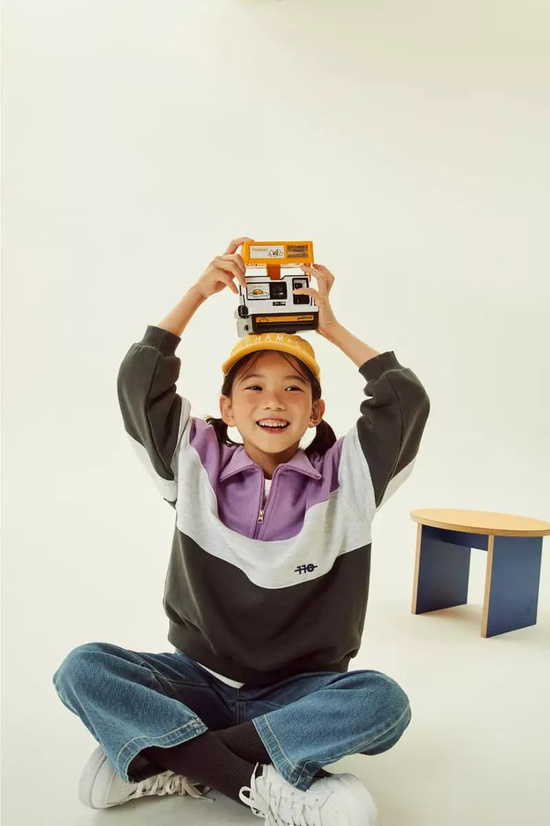 Kokoyarn - Korean Children Fashion - #minifashionista - Color Half Zip-up - 12
