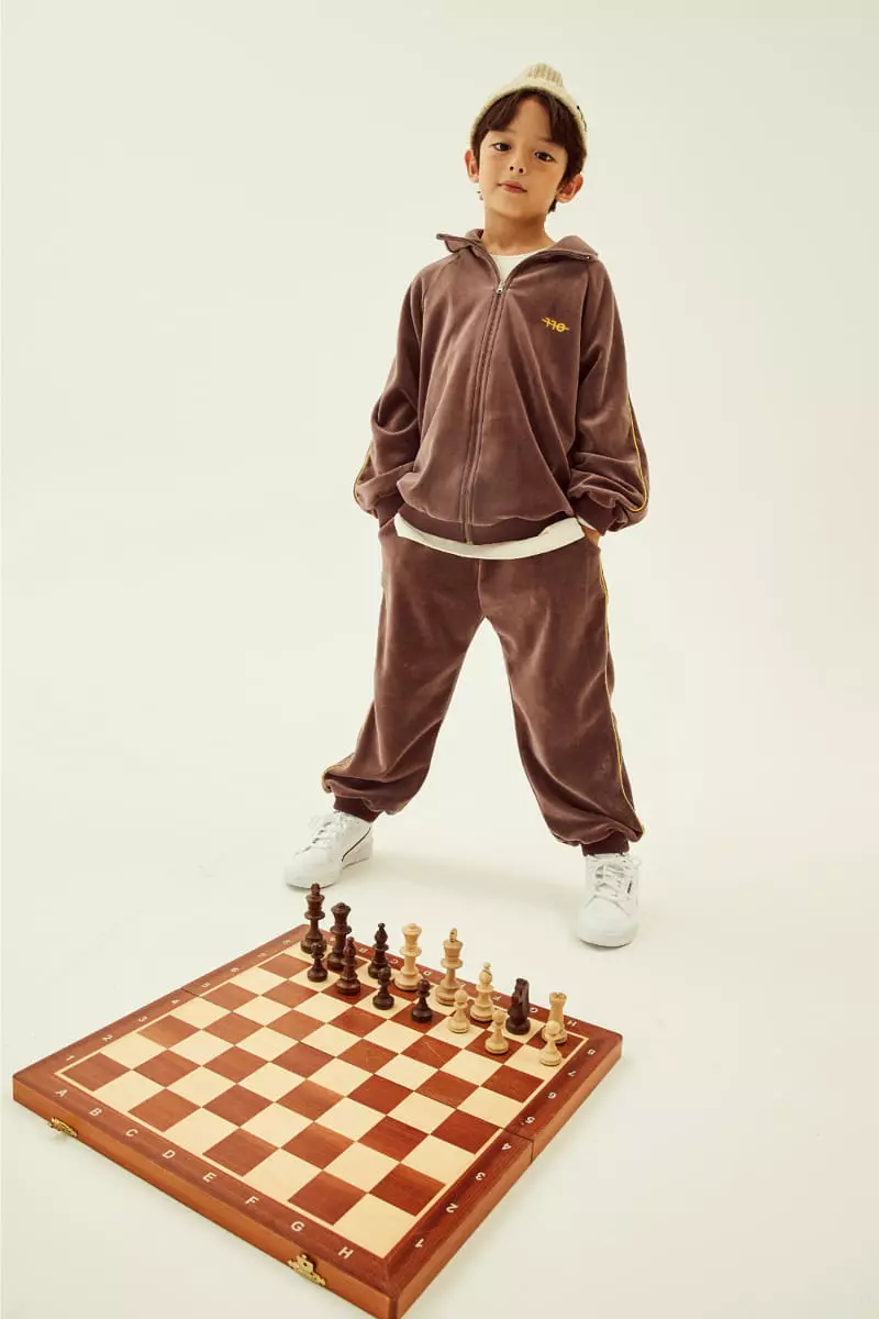 Kokoyarn - Korean Children Fashion - #minifashionista - Veloure Set Up - 8