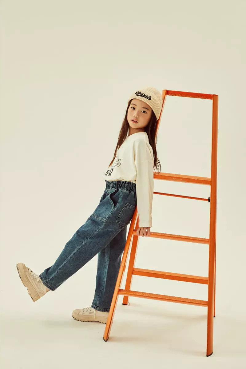 Kokoyarn - Korean Children Fashion - #minifashionista - Denim High Waist - 12