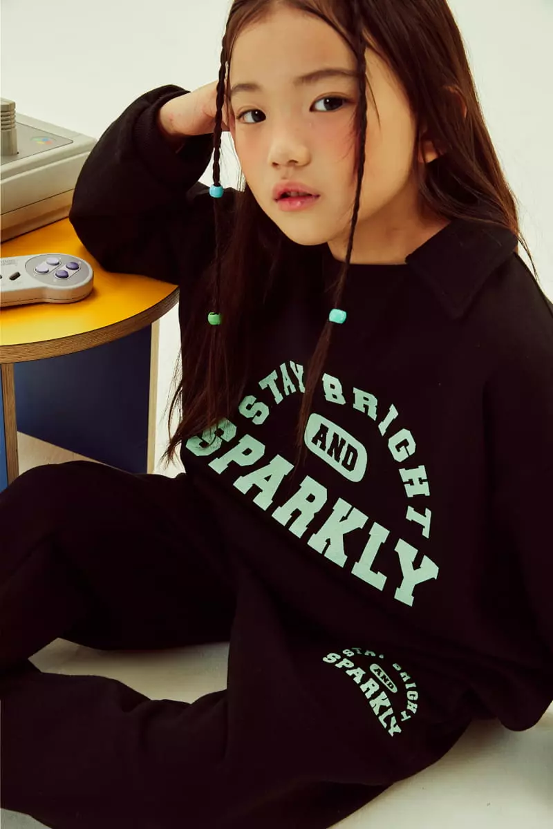 Kokoyarn - Korean Children Fashion - #prettylittlegirls - Collar Sweatshirt - 11