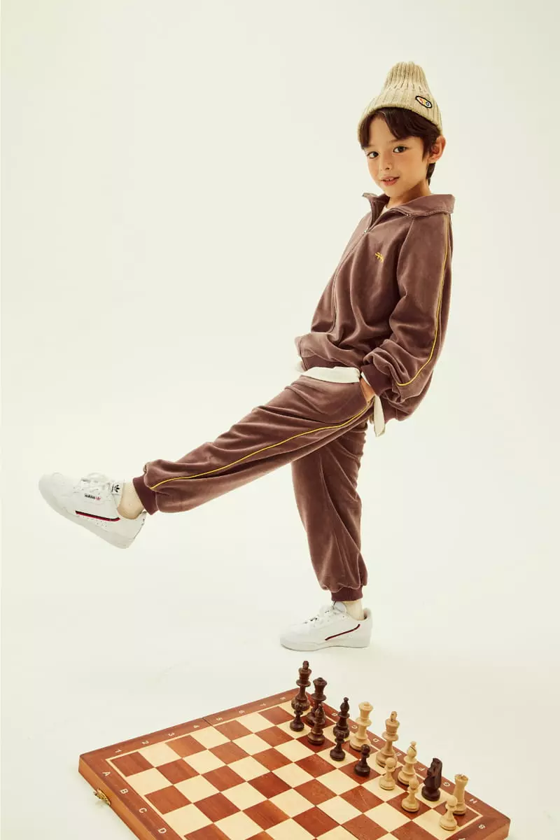 Kokoyarn - Korean Children Fashion - #prettylittlegirls - Veloure Set Up - 9
