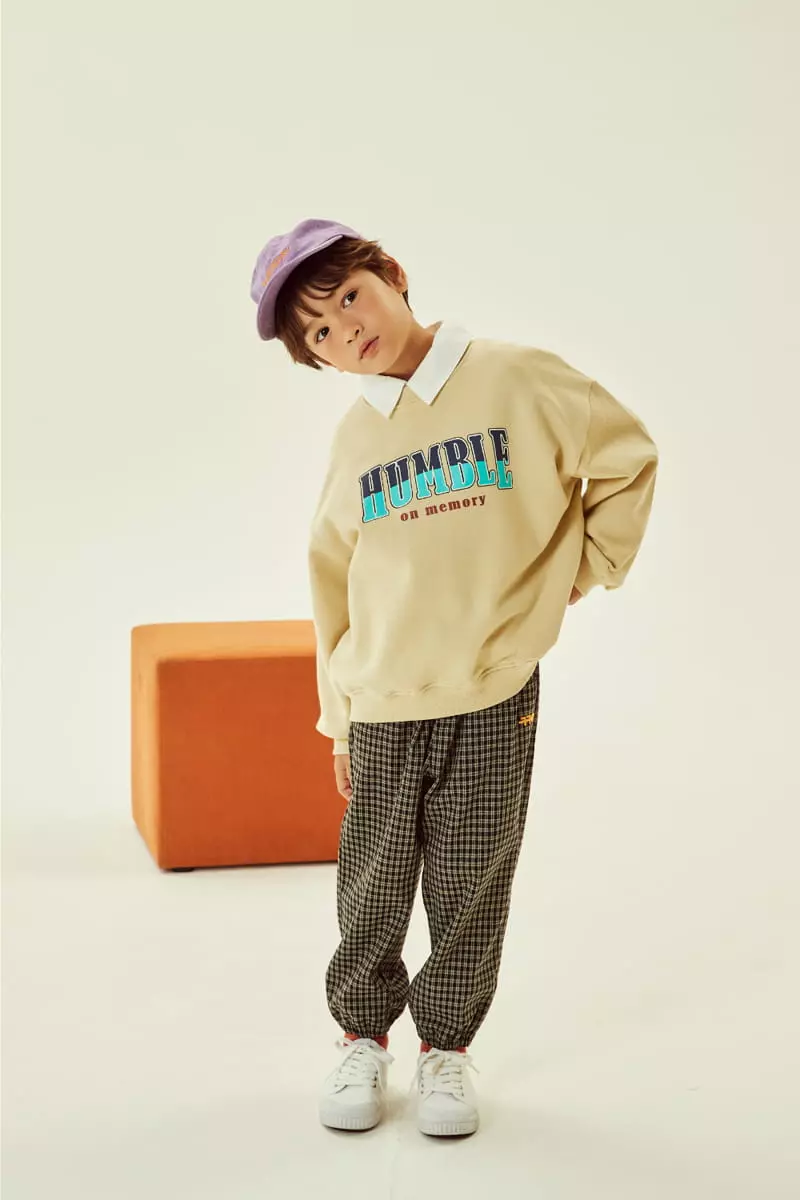 Kokoyarn - Korean Children Fashion - #prettylittlegirls - Check Jogger Pants - 3