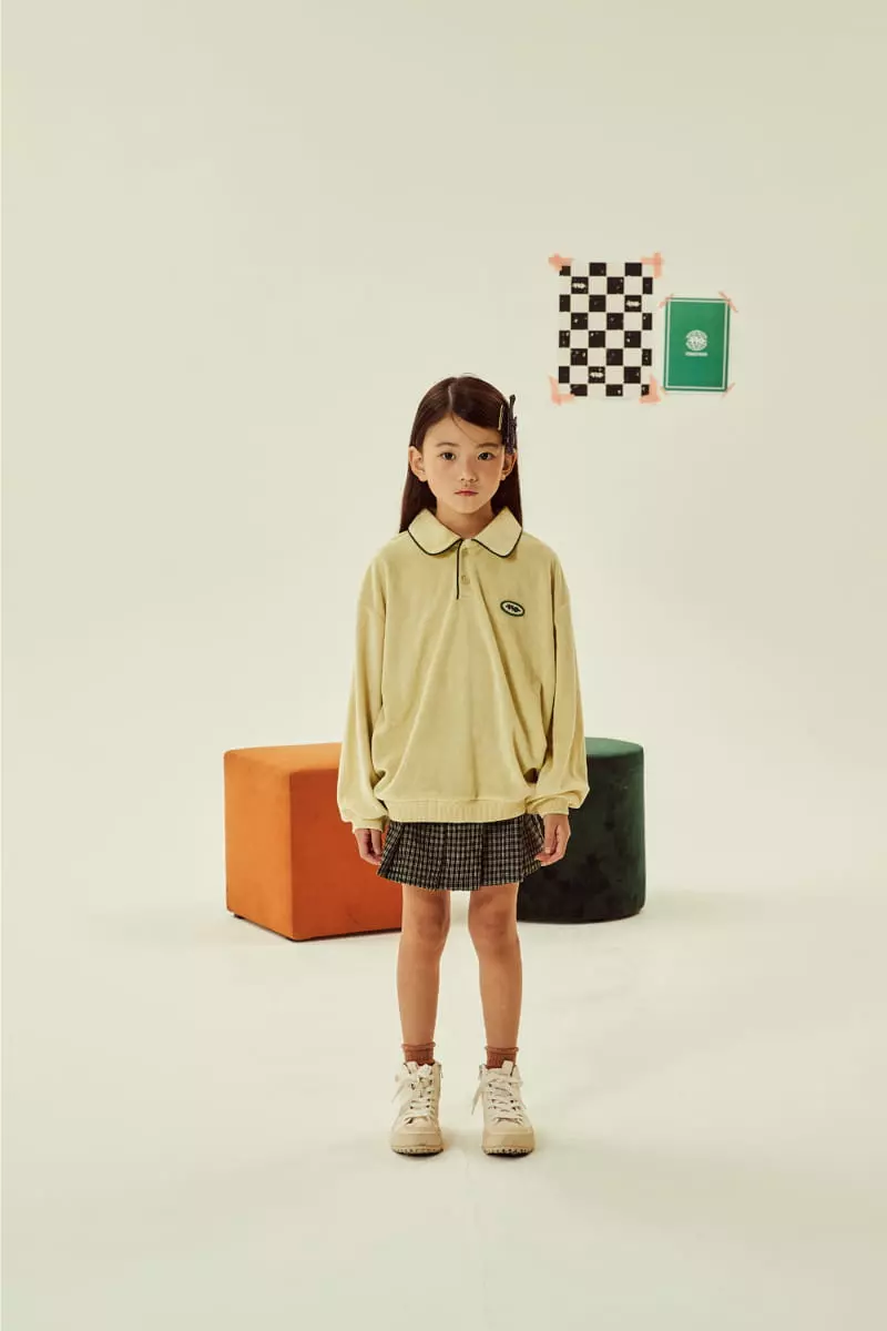 Kokoyarn - Korean Children Fashion - #prettylittlegirls - Check Wrinkle Skirt - 2