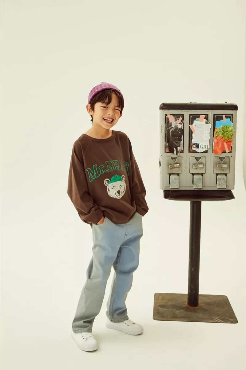 Kokoyarn - Korean Children Fashion - #stylishchildhood - Bear Single Tee - 3