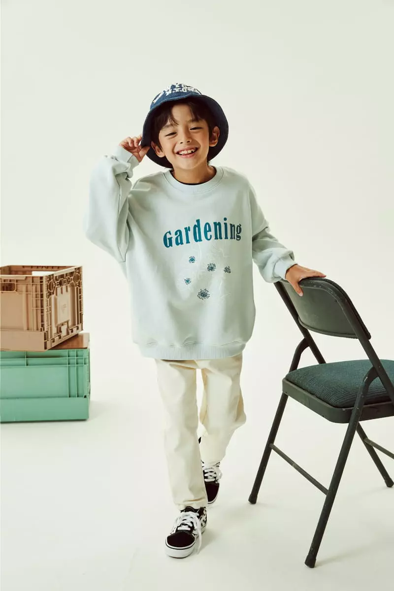 Kokoyarn - Korean Children Fashion - #stylishchildhood - Gardening Sweatshirt - 8