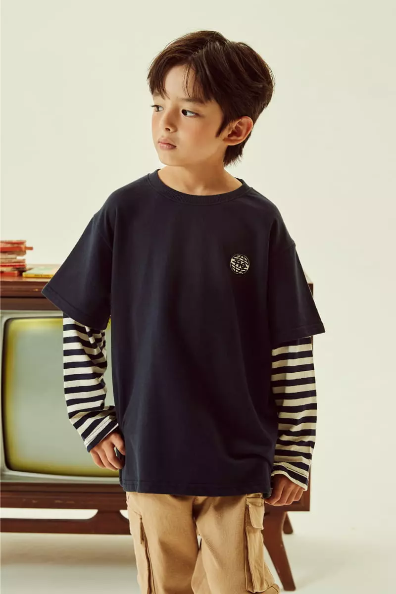 Kokoyarn - Korean Children Fashion - #stylishchildhood - Sleeves Layered Tee - 5