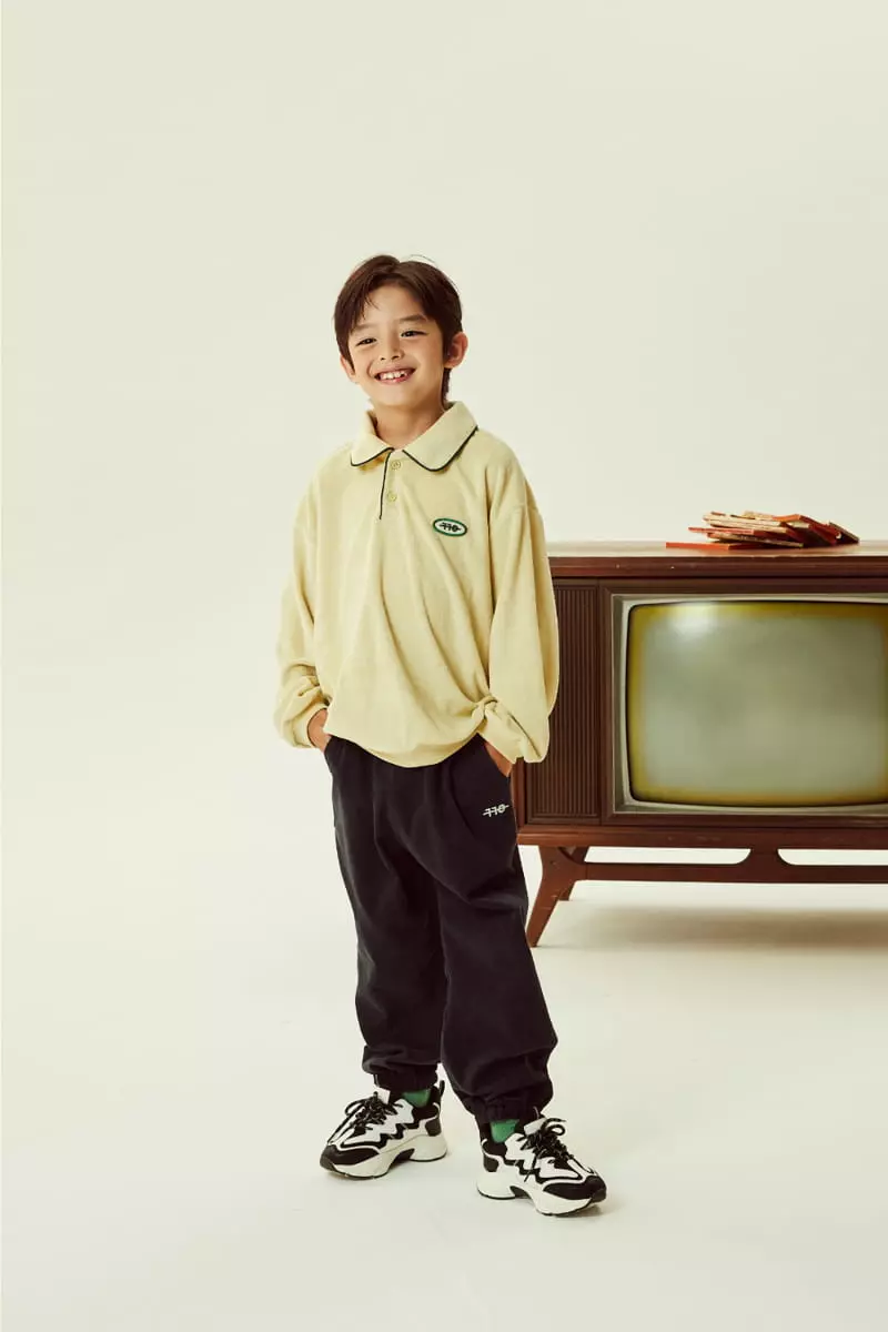 Kokoyarn - Korean Children Fashion - #todddlerfashion - Terry Collar Sweatshirt - 6