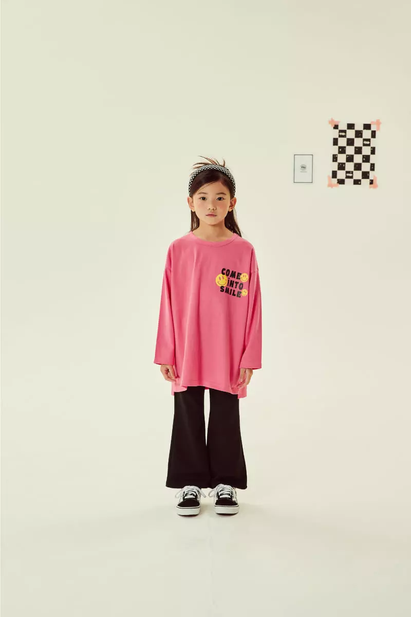 Kokoyarn - Korean Children Fashion - #todddlerfashion - Smile Long Tee - 2