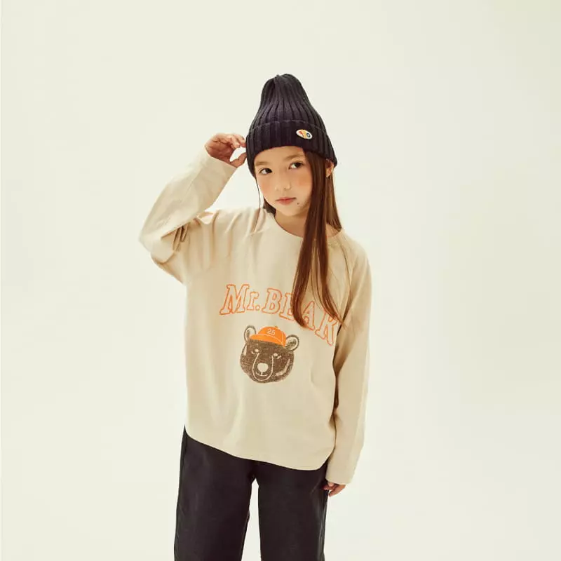 Kokoyarn - Korean Children Fashion - #todddlerfashion - Bear Single Tee