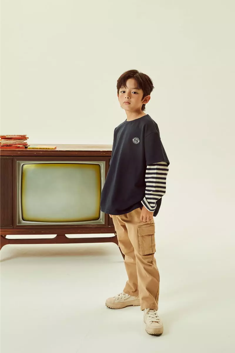 Kokoyarn - Korean Children Fashion - #todddlerfashion - Sleeves Layered Tee - 3