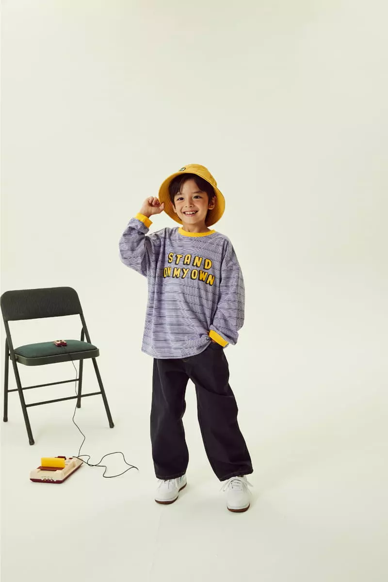 Kokoyarn - Korean Children Fashion - #todddlerfashion - Standard Stripes Tee - 2