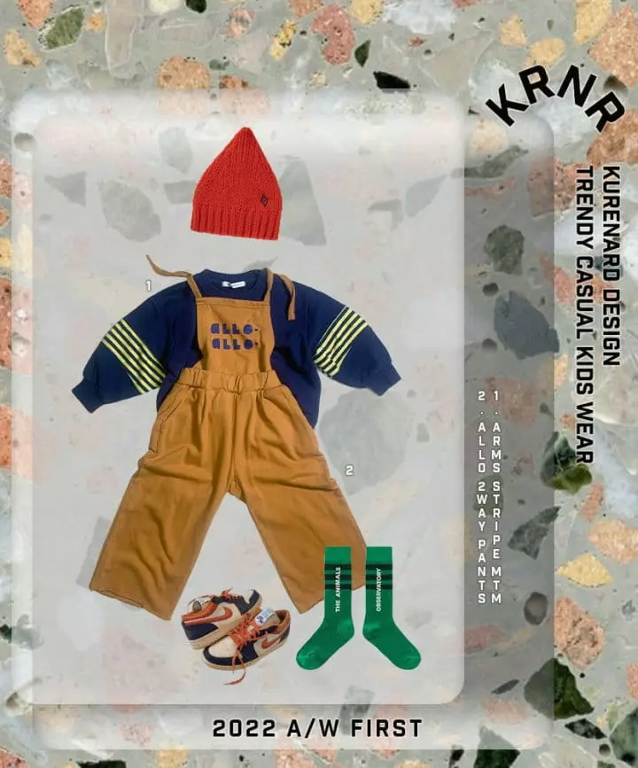 Kurenard - Korean Children Fashion - #Kfashion4kids - Alro Two Way Panys - 3