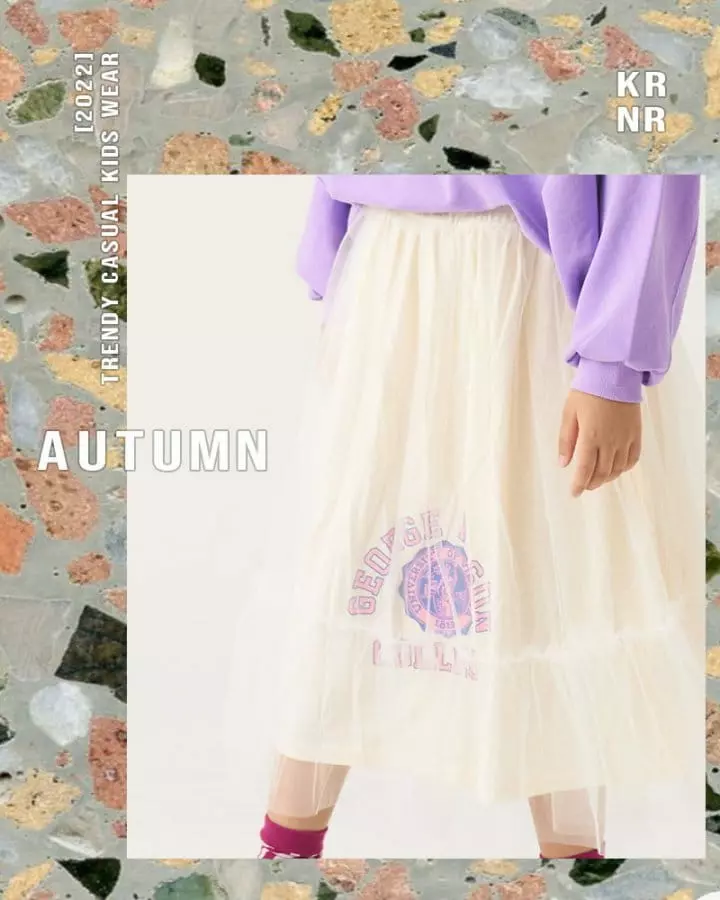 Kurenard - Korean Children Fashion - #childofig - Mesh Skirt - 7
