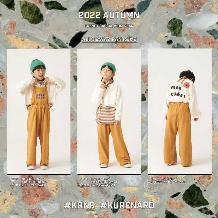 Kurenard - Korean Children Fashion - #childofig - Alro Two Way Panys - 11