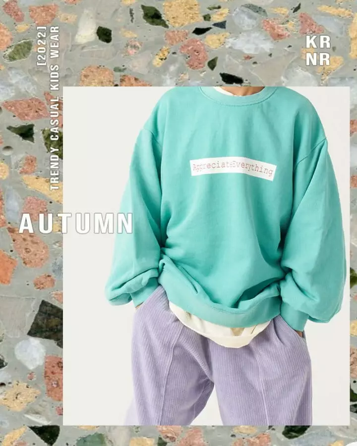 Kurenard - Korean Children Fashion - #designkidswear - Thanks Sweatshirt - 9